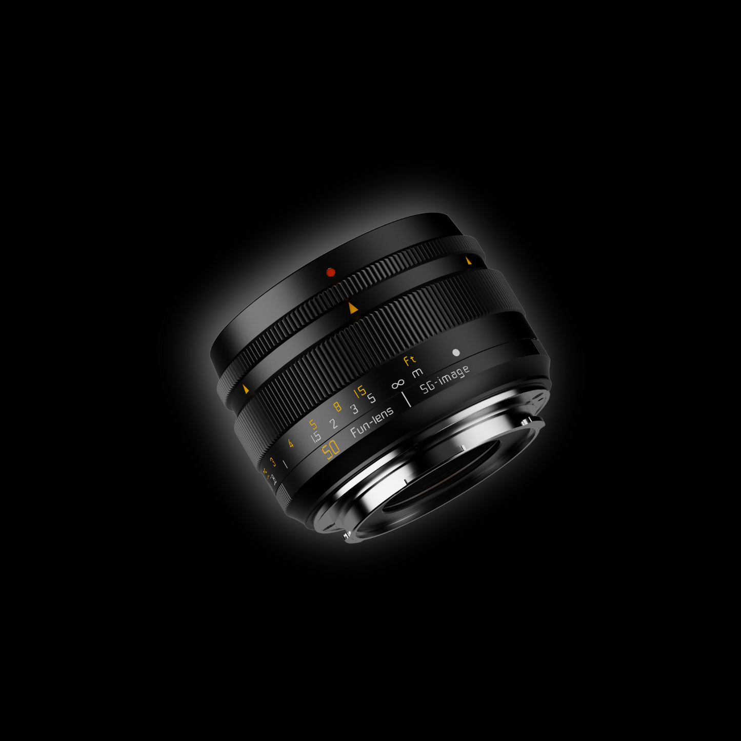 MF 50mm f1.8 Full Frame Lens With Shaped Aperture