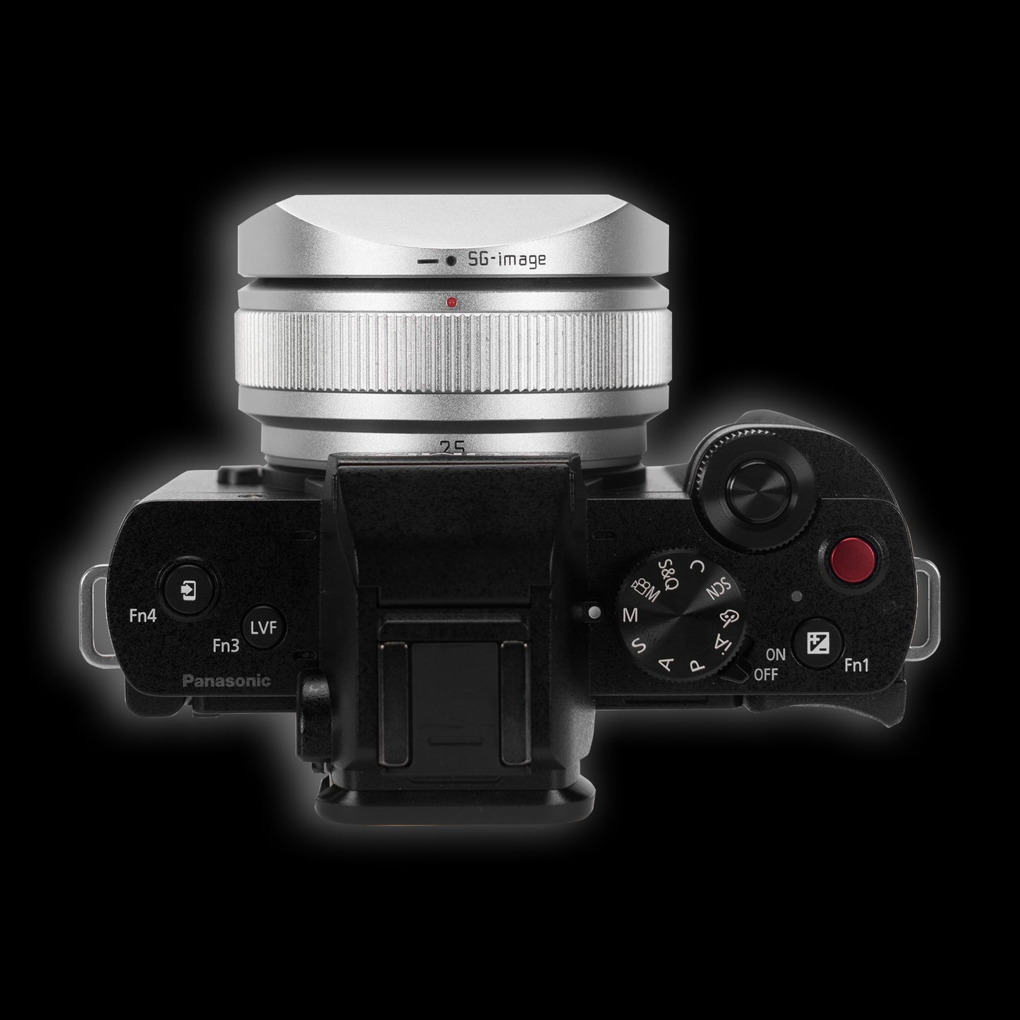 SG-image AF 25mm F1.8 MFT Mirrorless Lens with Metal Lens Hood