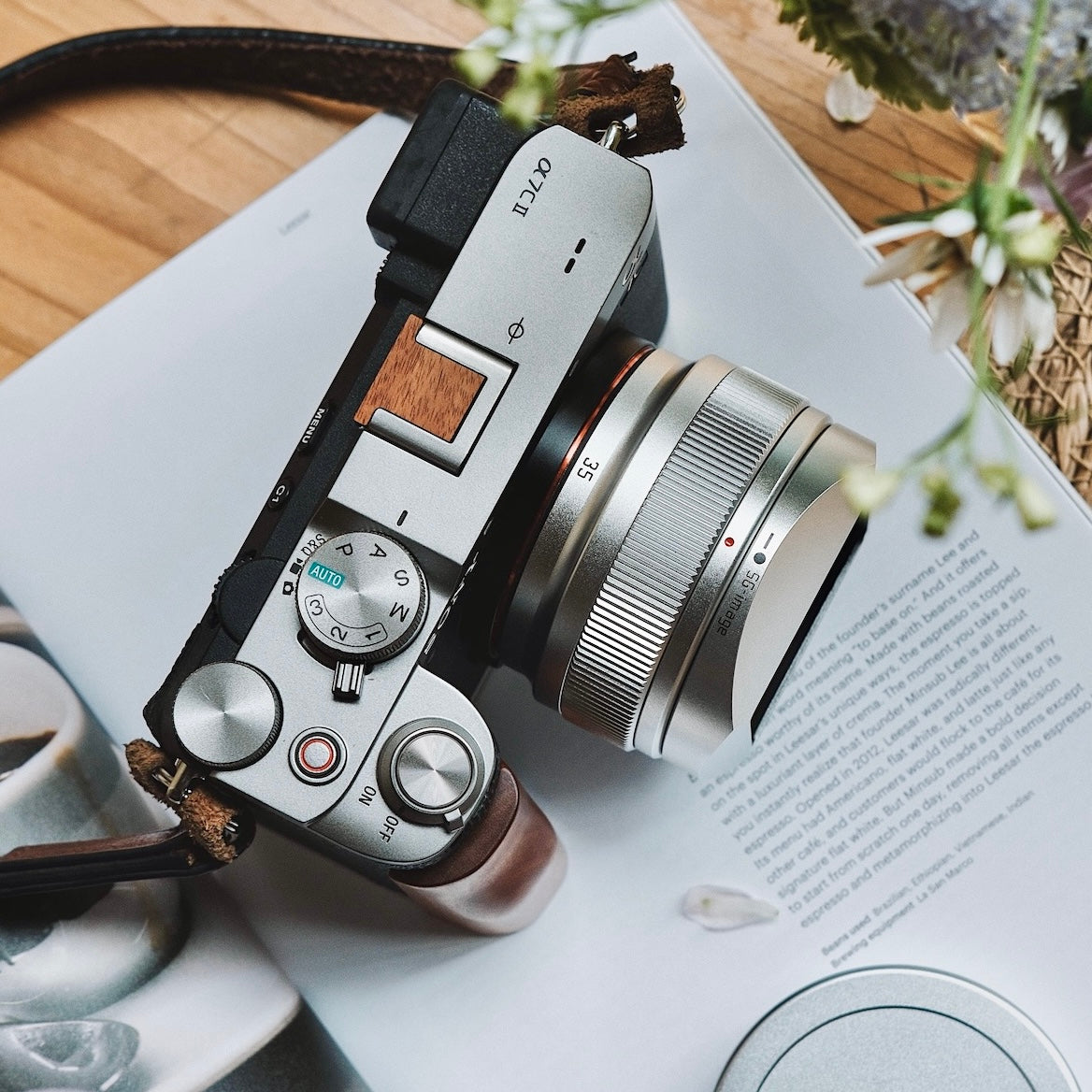 SG-image AF35mm f2.2 Full Frame Lens for E mount, Z mount, L mount Sil