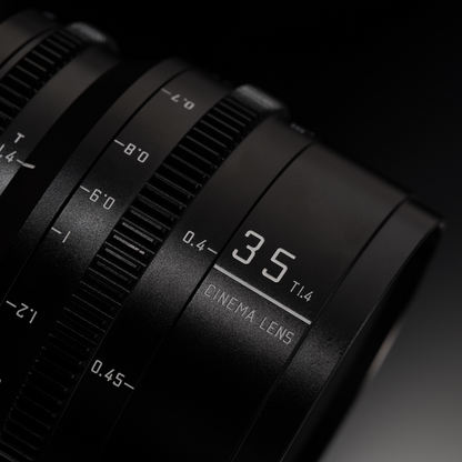 Chasing the Wind Series Full Frame Cine Lens 35 T1.4