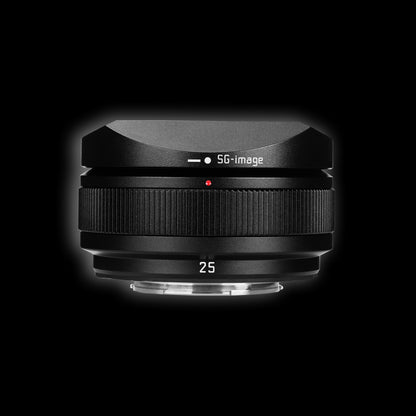 SG-image AF 25mm F1.8 MFT Mirrorless Lens with Metal Lens Hood